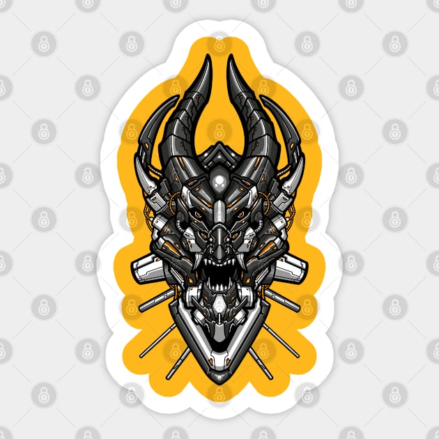 Idemon Mecha Sticker by mech4zone